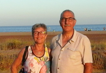 Photo de Jacques et Dominique qui sourient